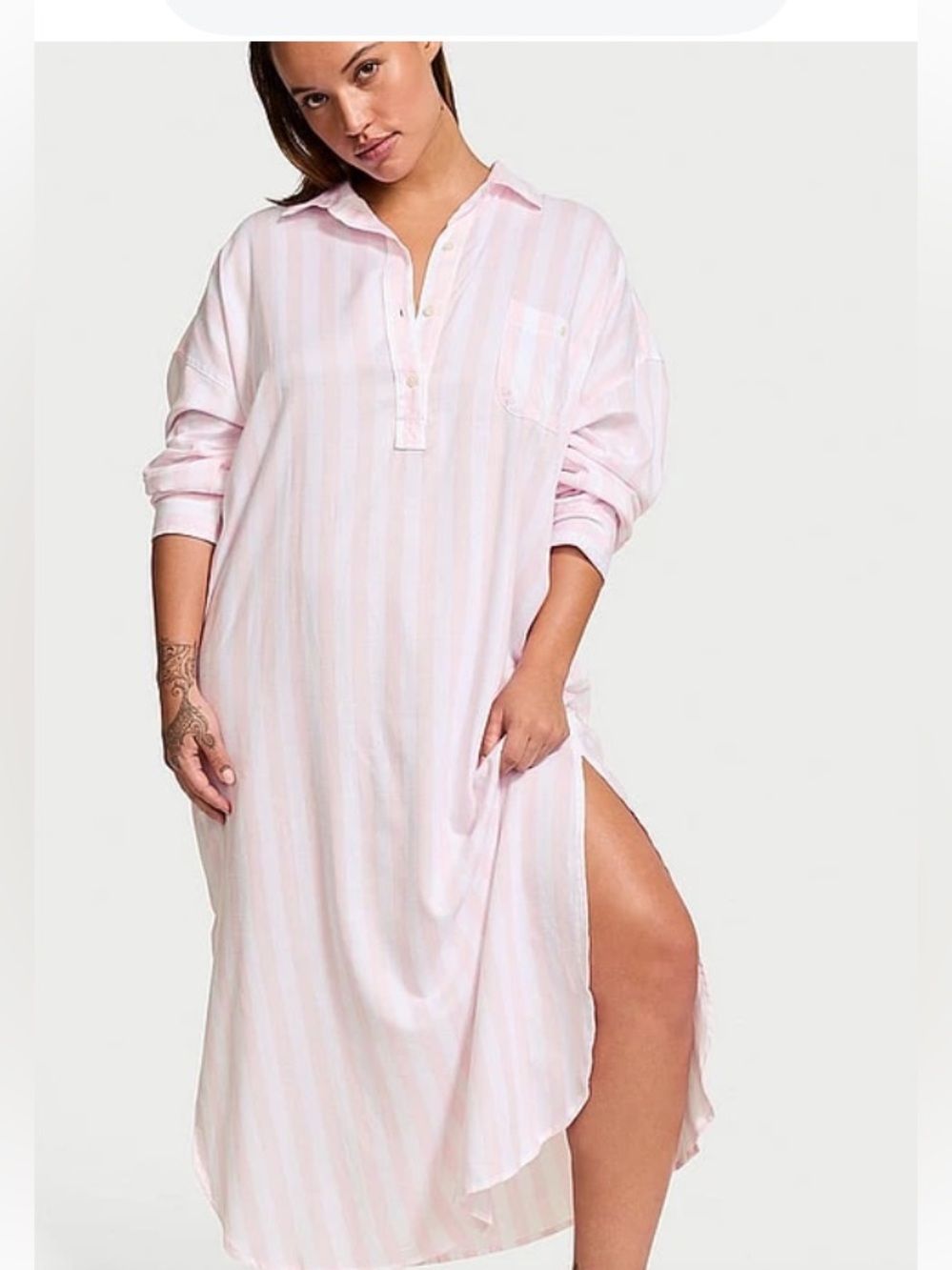 Victoria's Secret
Modal-Cotton Sleep Tunic Sz X-Small